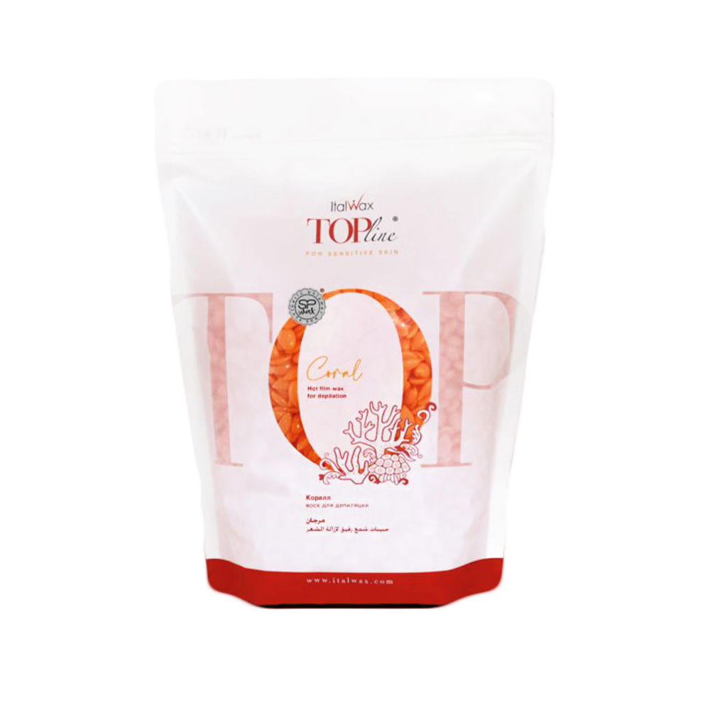 Italwax - Filmwax - zrnka vosku - CORAL - TOP LINE - 750 g