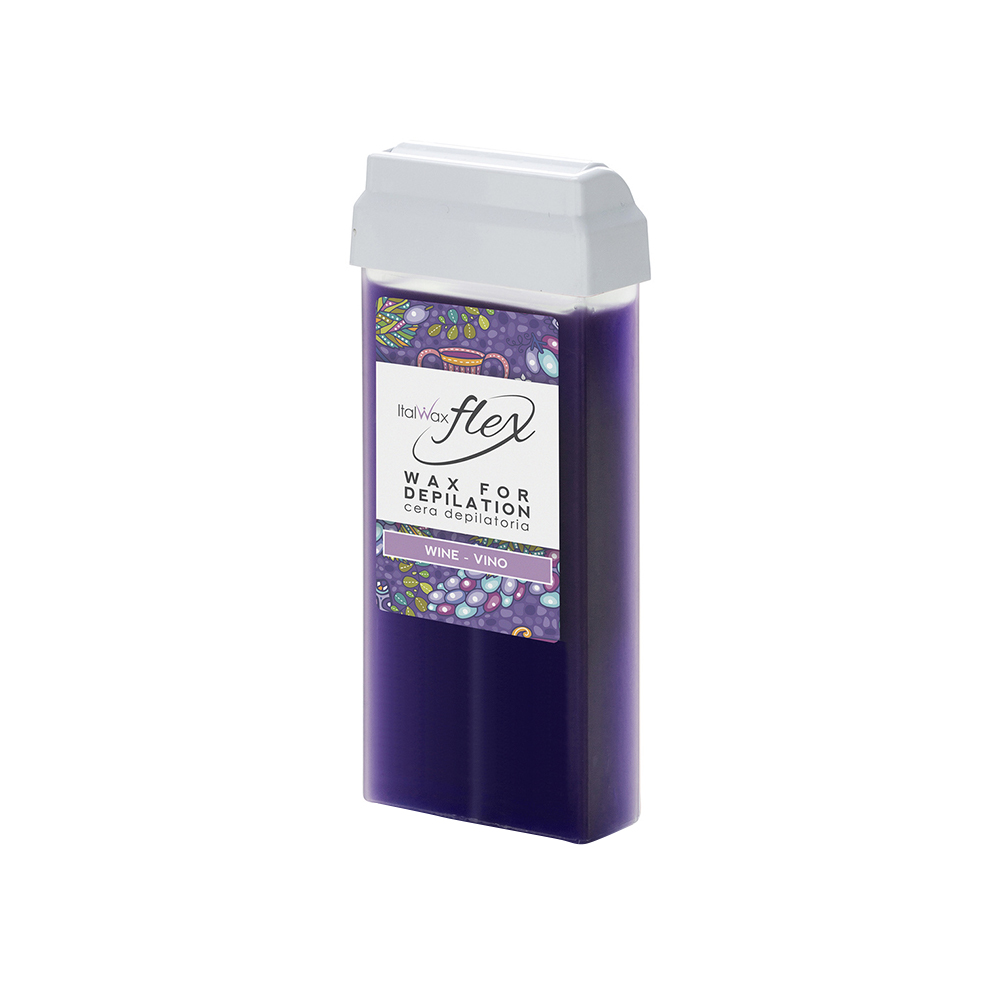 Italwax - vosk na epilaci - HROZNOVÉ VÍNO - FLEX - 100 ml