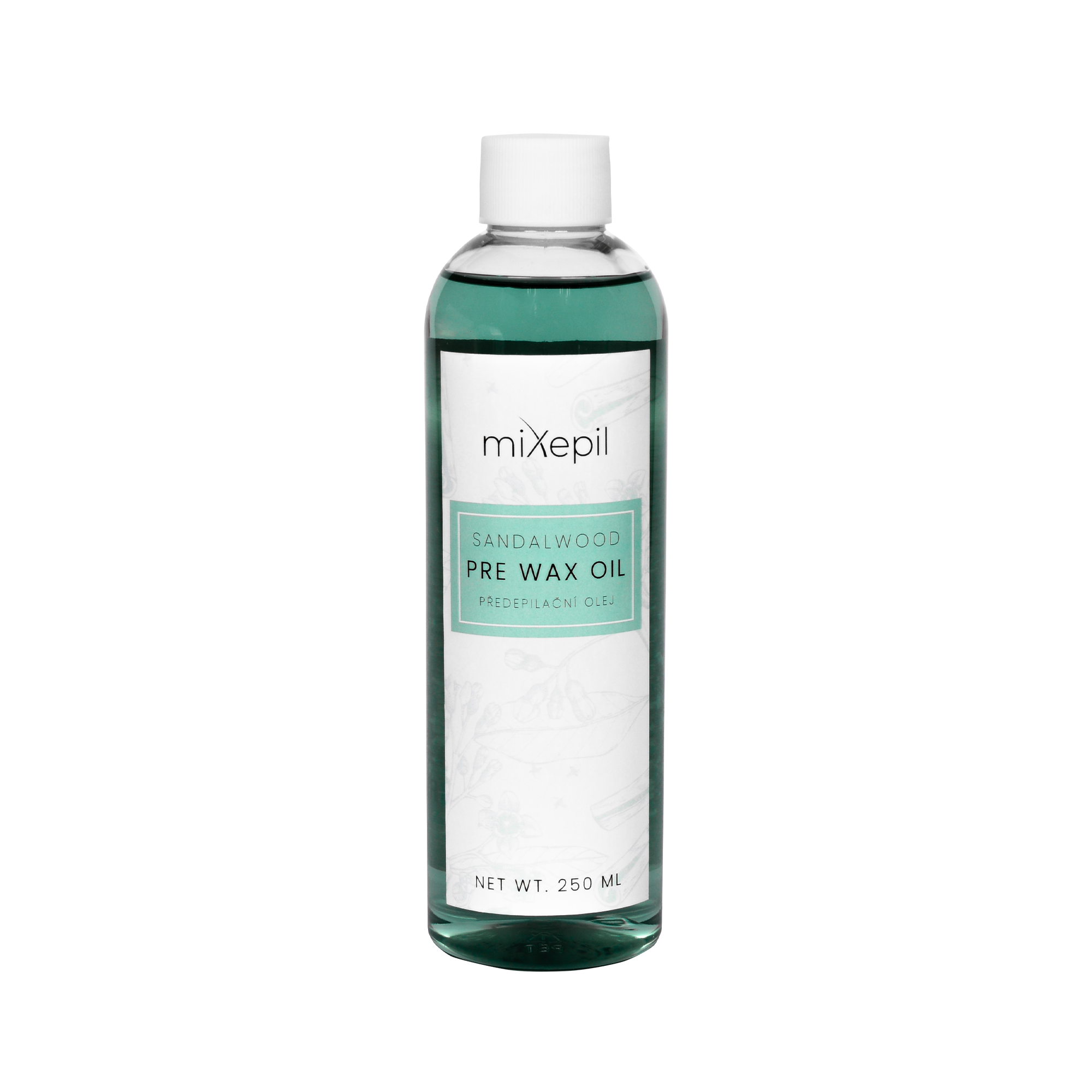 Mixepil - Předepilační olej - SANDALWOOD - 250 ml